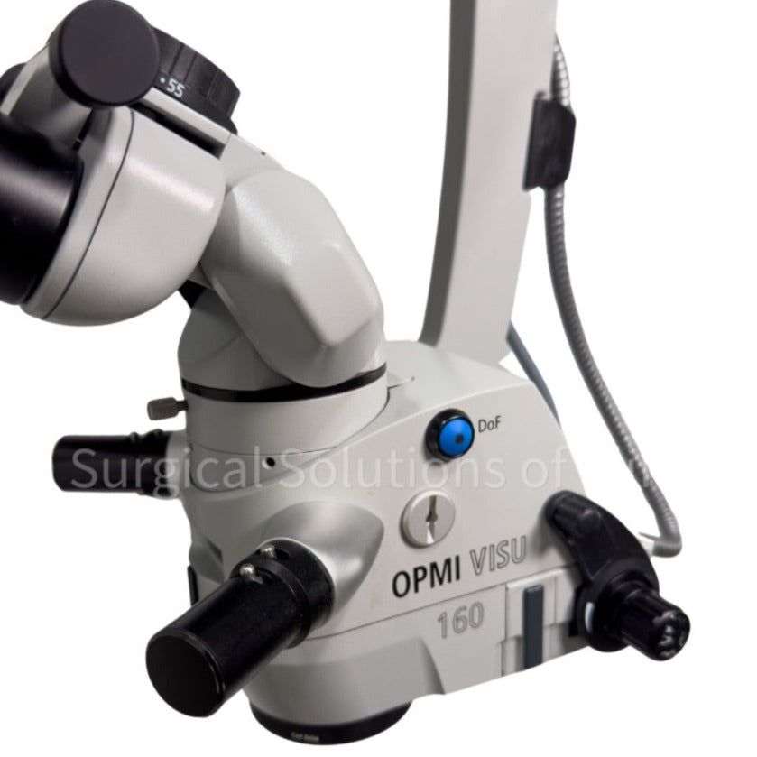 Zeiss Visu 160 Surgical Microscope Side